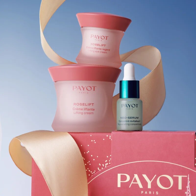 Payot Roselift darilni set za posvetlitev in zgladitev kože