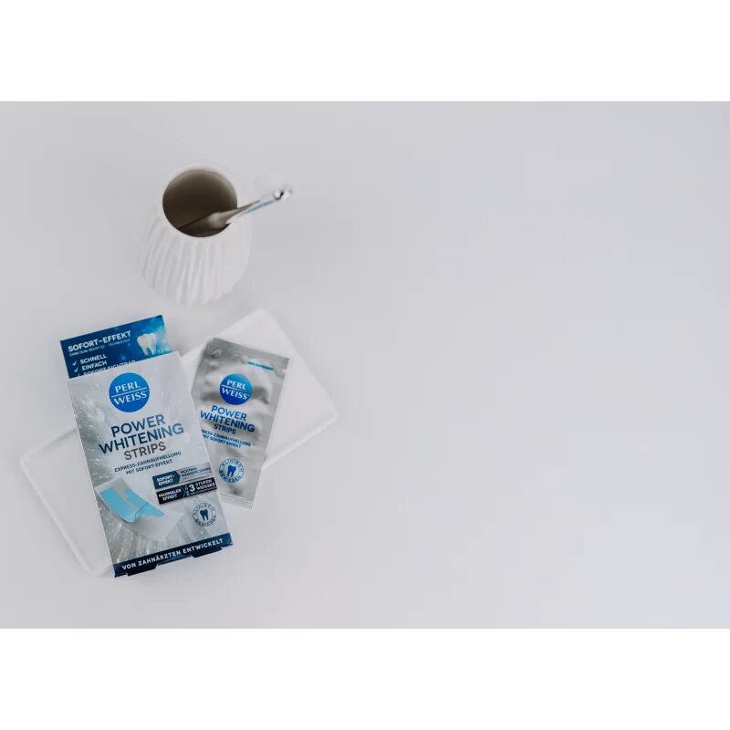 Perl Weiss Power Whitening Strips belilni trakovi za zobe 5x2 kos