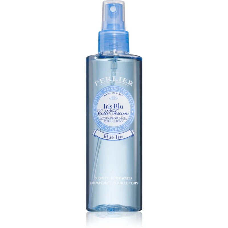 Perlier Blue Iris Body Spray osvežujoče pršilo za telo za ženske 200 ml