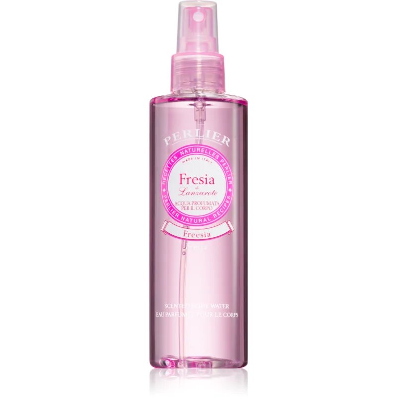 Perlier Freesia Body Spray osvežujoče pršilo za telo za ženske 200 ml