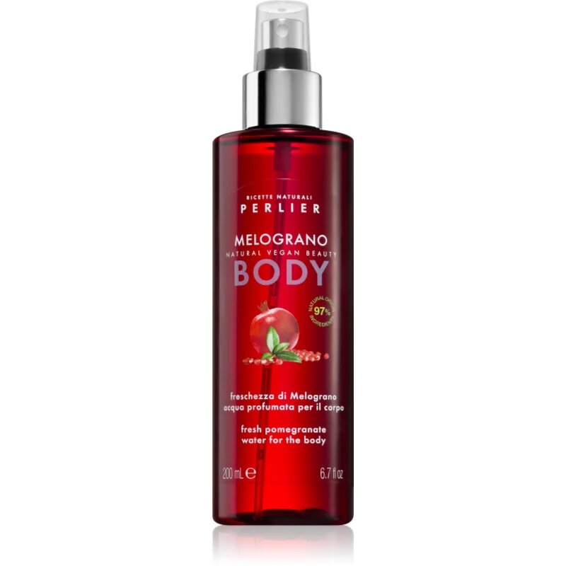 Perlier Pomegranate odišavljeno pršilo za telo za ženske 200 ml