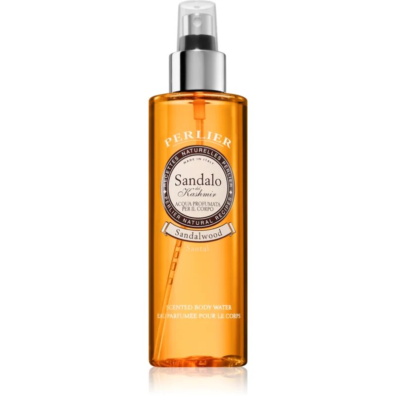 Perlier Sandalwood osvežujoče pršilo za telo 200 ml