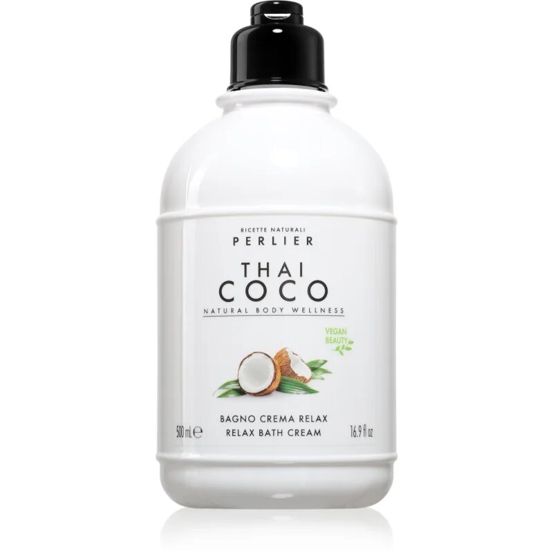 Perlier Thai Coco Relax Bath Cream relaksacijska krema za kopel 500 ml