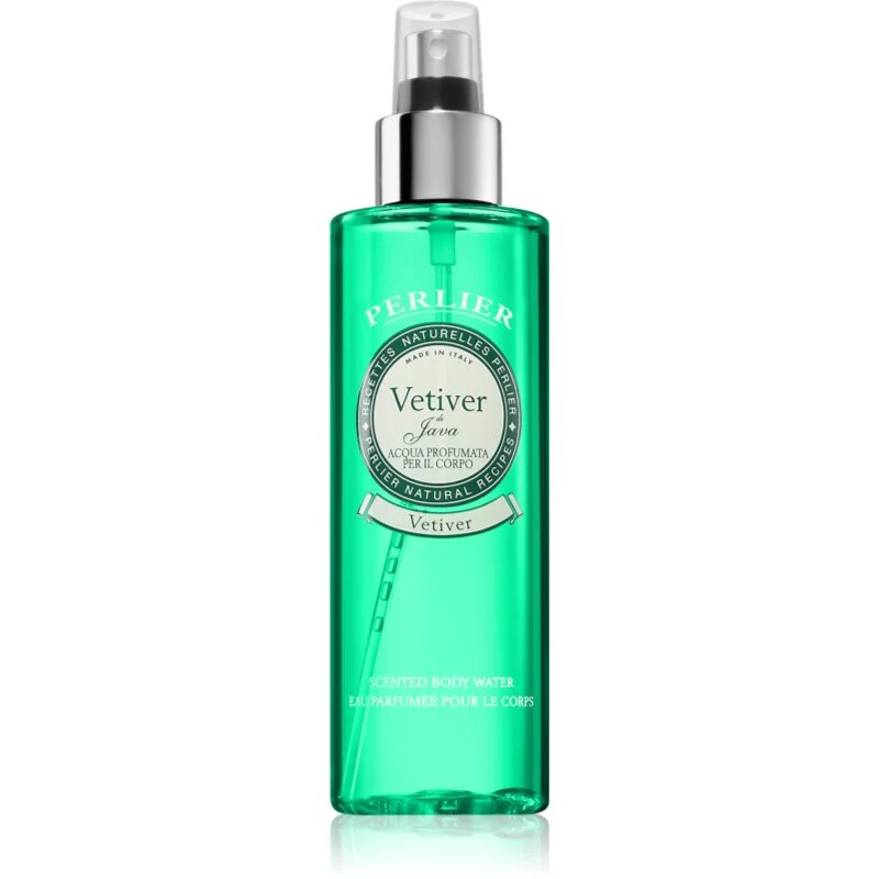 Perlier Vetiver osvežujoče pršilo za telo 200 ml