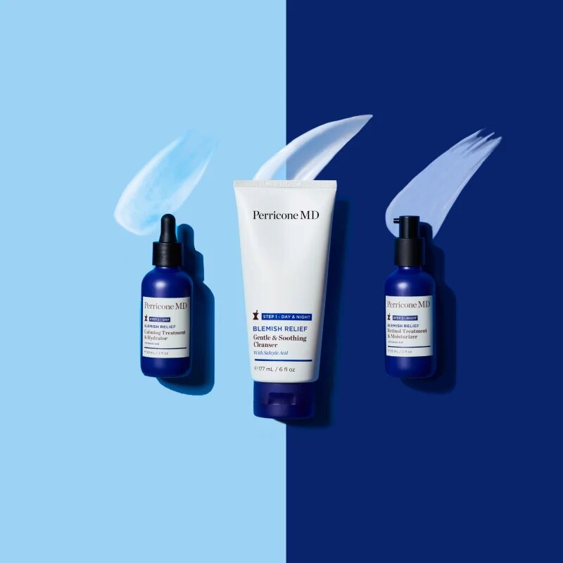 Perricone MD Blemish Relief Cleanser nežni pomirjevalni in čistilni gel za odstranjevanje ličil 177 ml