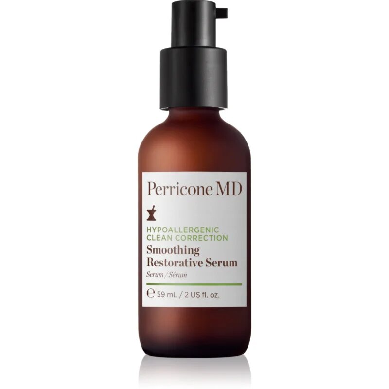 Perricone MD Hypoallergenic Clean Correction Smoothing Restorative Serum gladilni serum za hidracijo in posvetlitev kože 59 ml