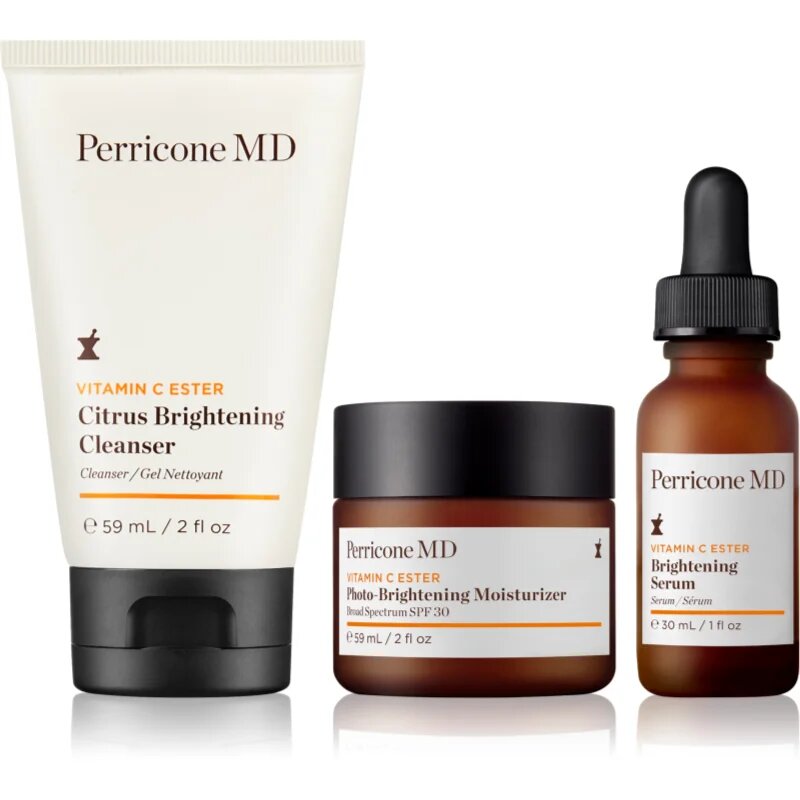 Perricone MD Vitamin C Ester Brightening Trio darilni set z vitaminom C
