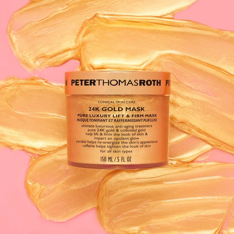 Peter Thomas Roth 24K Gold Mask luksuzna učvrstitvena maska za obraz z učinkom liftinga 150 ml