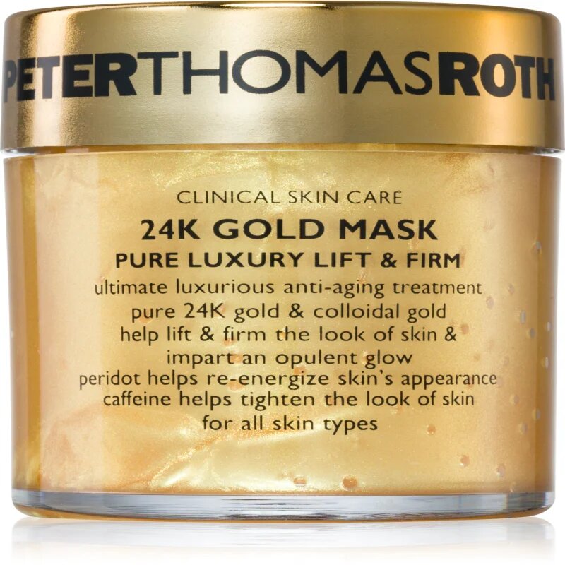 Peter Thomas Roth 24K Gold Mask luksuzna učvrstitvena maska za obraz z učinkom liftinga 50 ml