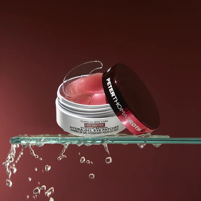 Peter Thomas Roth EVEN SMOOTHER™ Glycolic Retinol Hydra-Gel Eye Patches vlažilne gelaste blazinice za predel okoli oči 60 kos