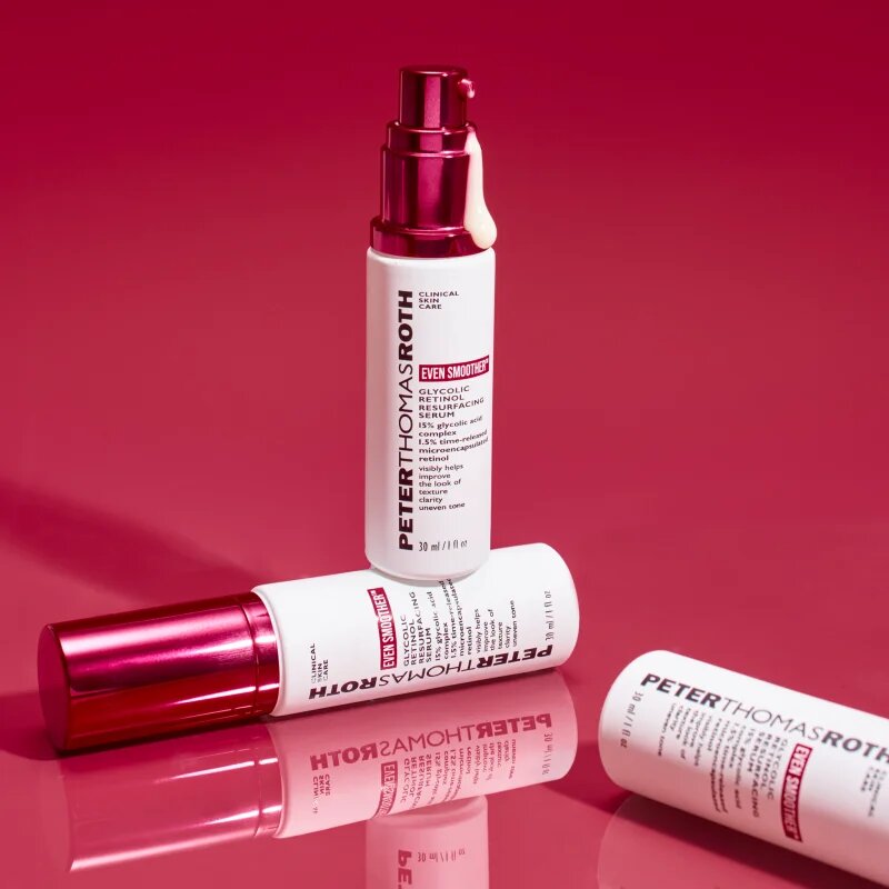 Peter Thomas Roth EVEN SMOOTHER™ Glycolic Retinol Resurfacing Serum intenzivni serum z gladilnim učinkom 30 ml