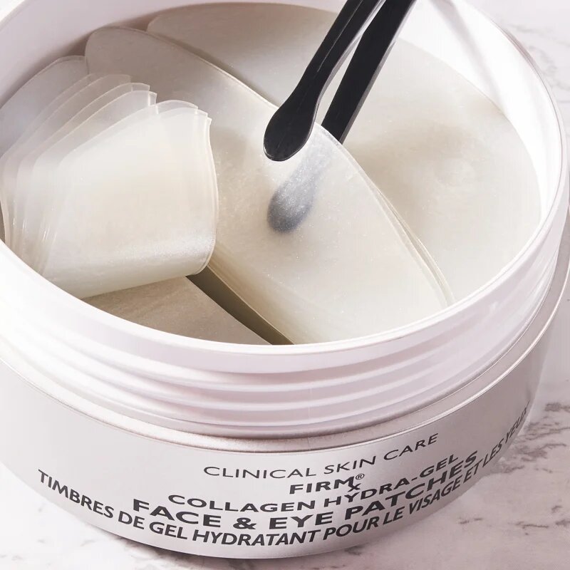Peter Thomas Roth FIRMx Collagen Hydra-Gel Eye & Face Patches vlažilne gelaste blazinice za obraz in predel okoli oči 90 kos