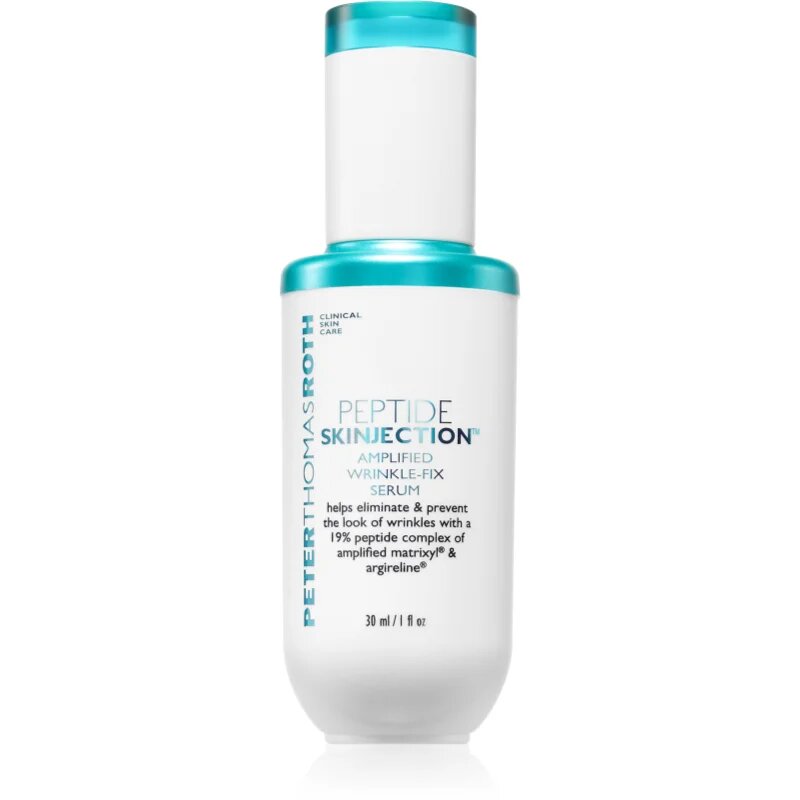 Peter Thomas Roth Peptide Skinjection™ Amplified Wrinkle-Fix Serum Refillable intenzivni učvrstitveni serum za takojšnjo zgladitev gub za ponovno poln