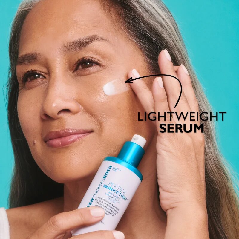 Peter Thomas Roth Peptide Skinjection™ Amplified Wrinkle-Fix Serum Refillable intenzivni učvrstitveni serum za takojšnjo zgladitev gub za ponovno poln