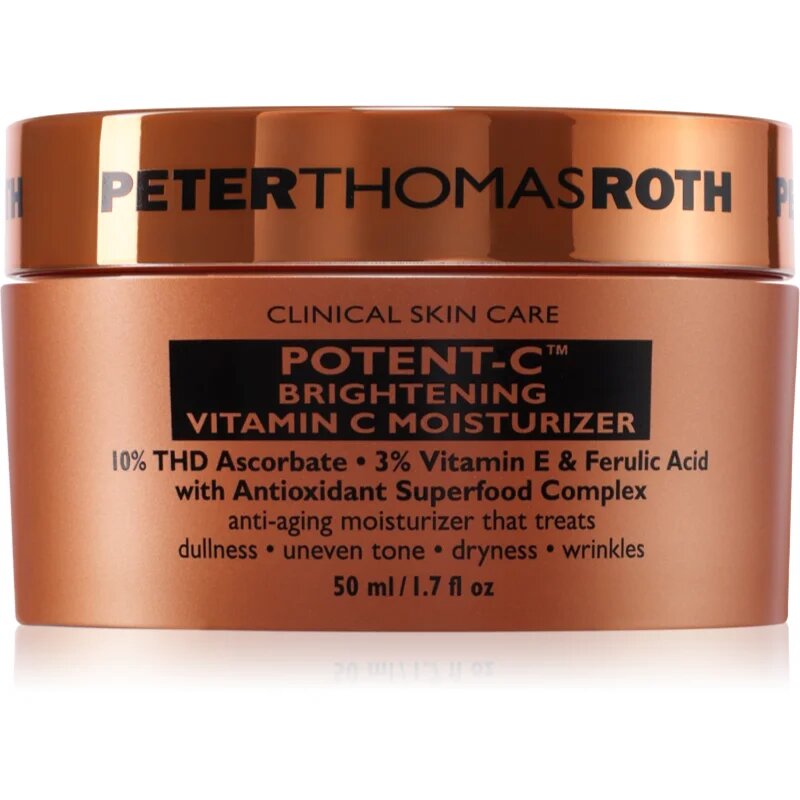Peter Thomas Roth Potent-C Power Moisturizer vlažilna krema za obraz z vitaminom C 50 ml