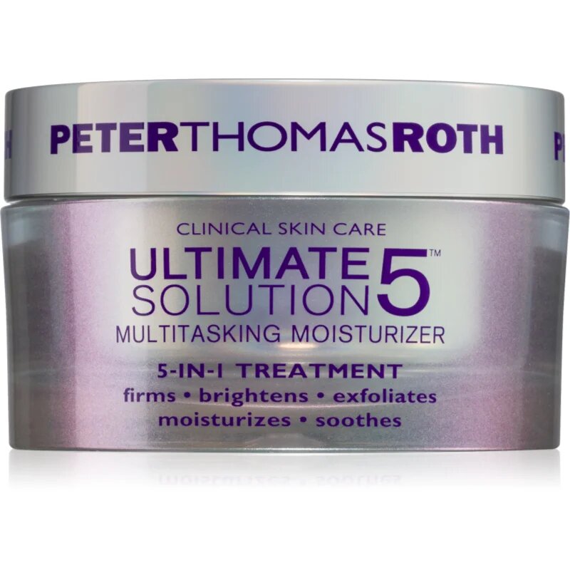 Peter Thomas Roth Ultimate Solution 5 Multitasking Moisturizer bogata vlažilna krema za dan in noč 50 ml