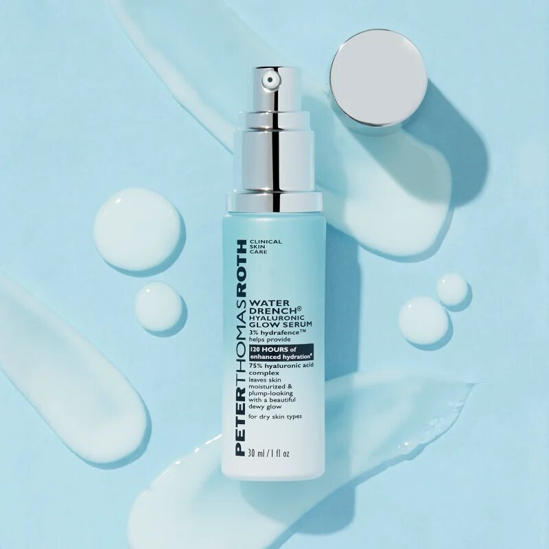 Peter Thomas Roth Water Drench Hyaluronic Glow Serum hialuronski serum za osvetlitev kože 30 ml
