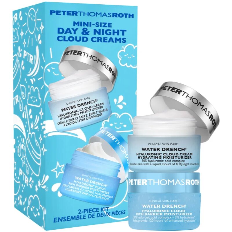 Peter Thomas Roth Water Drench Mini Day & Night Cloud Creams darilni set za intenzivno vlažnost