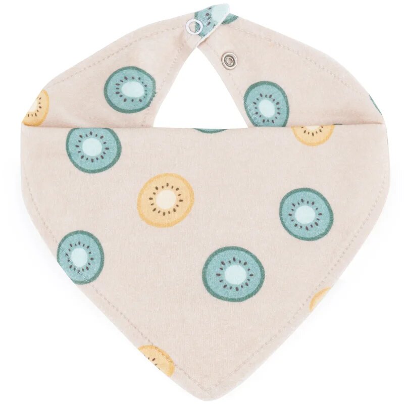 Petite&Mars Bandana Luke 3m+ slinček Beige Kiwis&Misty Green 1 kos