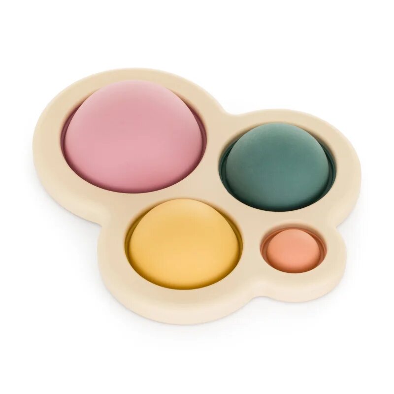 Petite&Mars Chill out aktivnostna igrača 6 m+ Dusty Rose 1 kos