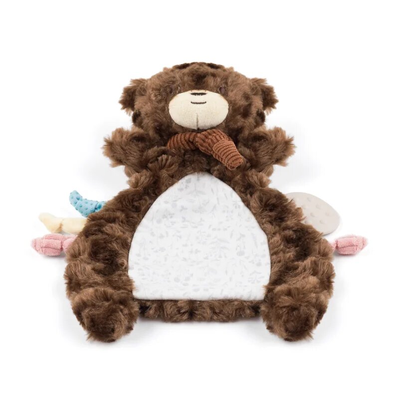 Petite&Mars Cuddly Toy Bear plišasta igrača za otroke od rojstva Matt 1 kos