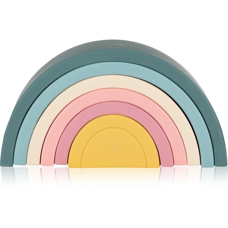 Petite&Mars Rainbow 12m+ aktivnostna igrača Misty Green 1 kos