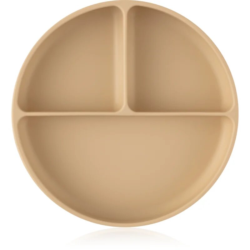 Petite&Mars Take&Match 6m+ deljeni krožnik okrogla Desert Sand 1 kos