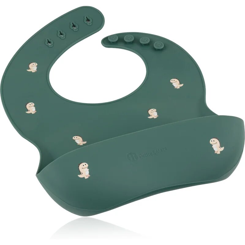 Petite&Mars Take&Match 6m+ slinček Green Dinos 1 kos