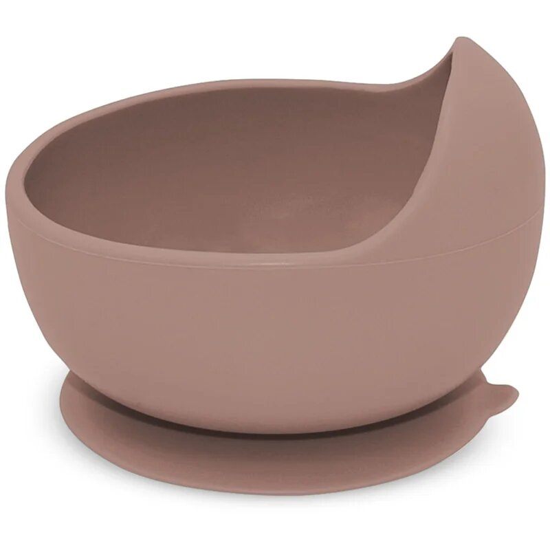 Petite&Mars Take&Match Silicone Bowl skledica s priseskom Velvet Latte 6m+ 1 kos