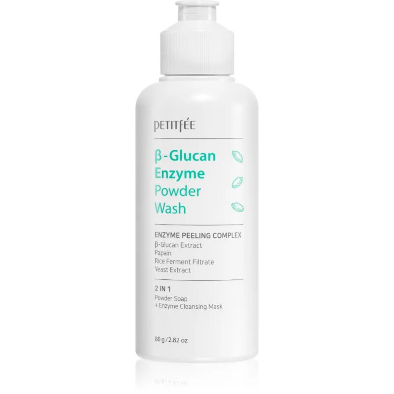 Petitfée Beta Glucan Enzyme nežni čistilni puder s piling učinkom 80 g