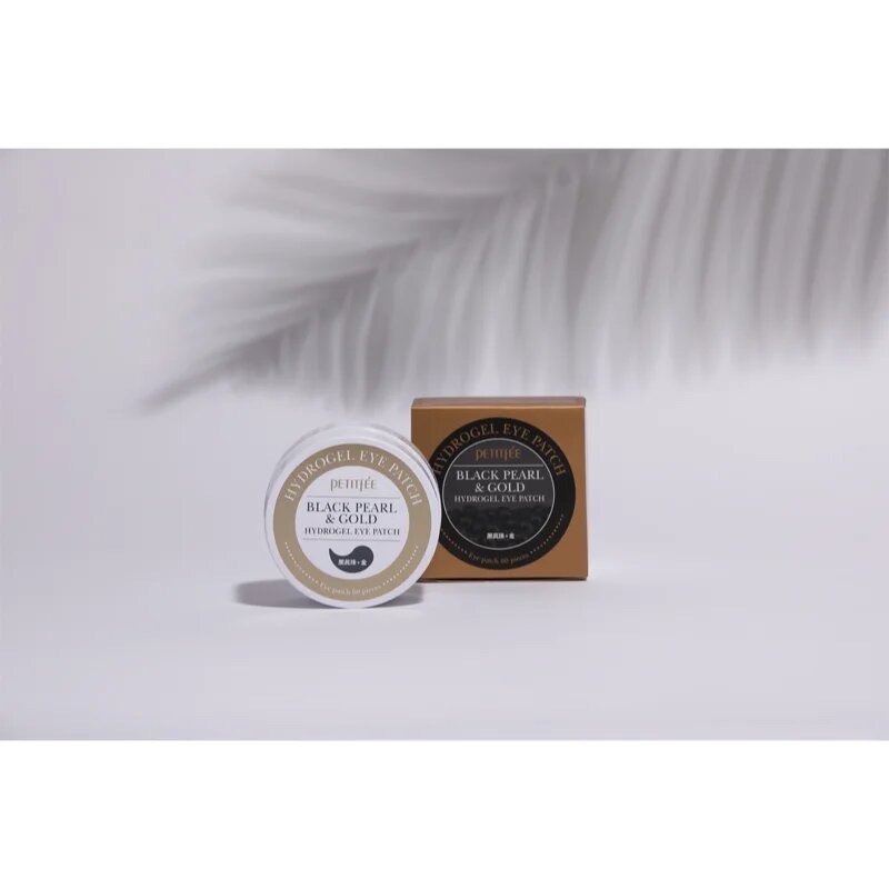 Petitfée Black Pearl & Gold hidrogel maska za predel okoli oči 60 kos