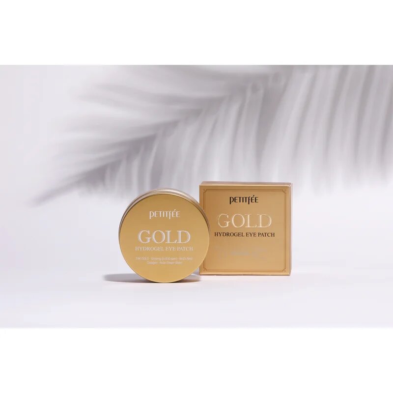 Petitfée Gold hidrogel maska za predel okoli oči z 24-karatnim zlatom 60 kos