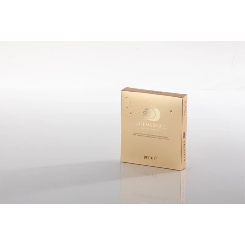 Petitfée Gold & Snail intenzivna hidrogelna maska s polžjim ekstraktom 5x30 g
