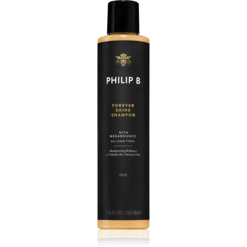 Philip B. Forever Shine šampon za glajenje las za sijaj in mehkobo las 220 ml