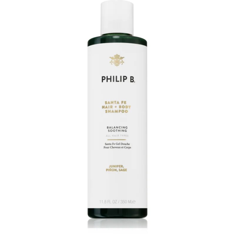 Philip B. White Label nežni šampon za lase in telo 350 ml