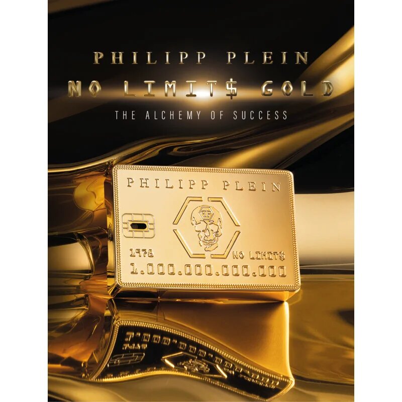 Philipp Plein No Limit$ Gold parfumska voda za moške 90 ml