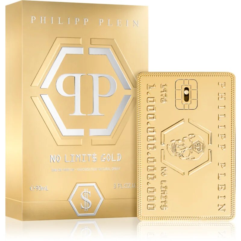 Philipp Plein No Limit$ Gold parfumska voda za moške 90 ml