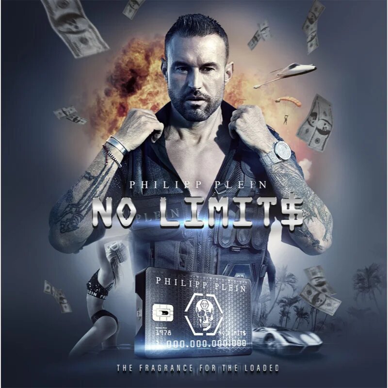 Philipp Plein No Limit$ No Limits pršilo za telo za moške 150 ml