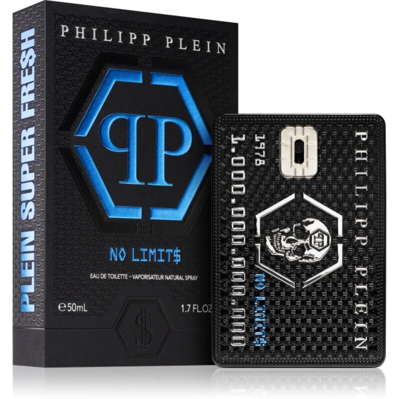 Philipp Plein No Limit$ Super Fresh toaletna voda za moške 50 ml