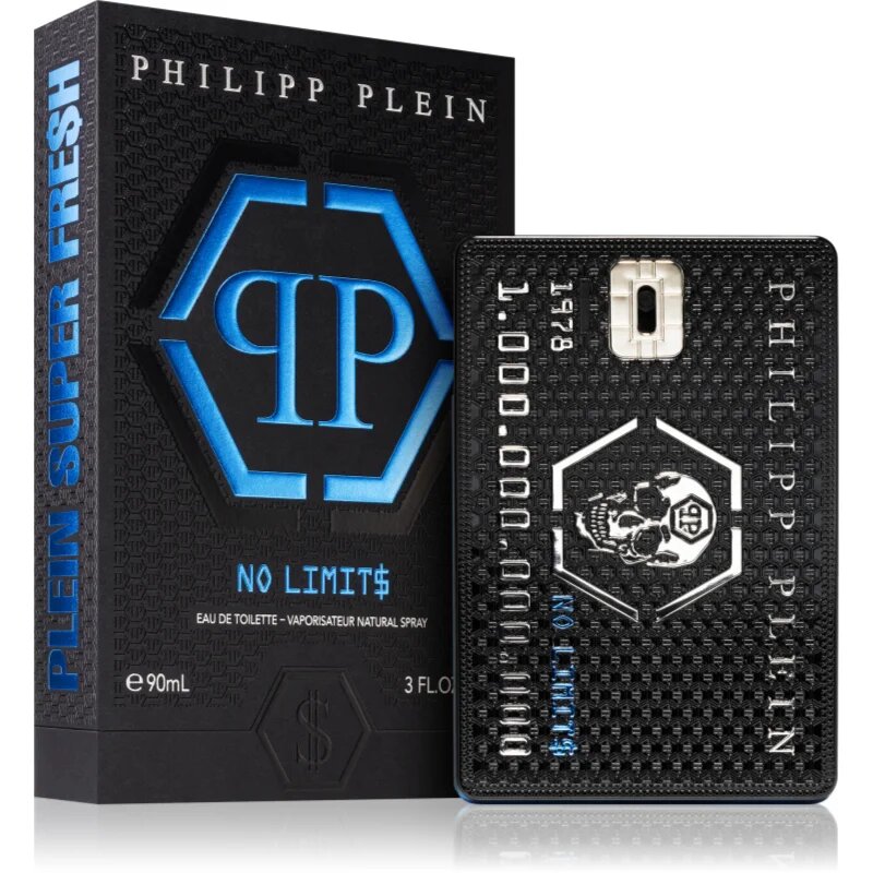 Philipp Plein No Limit$ Super Fresh toaletna voda za moške 90 ml