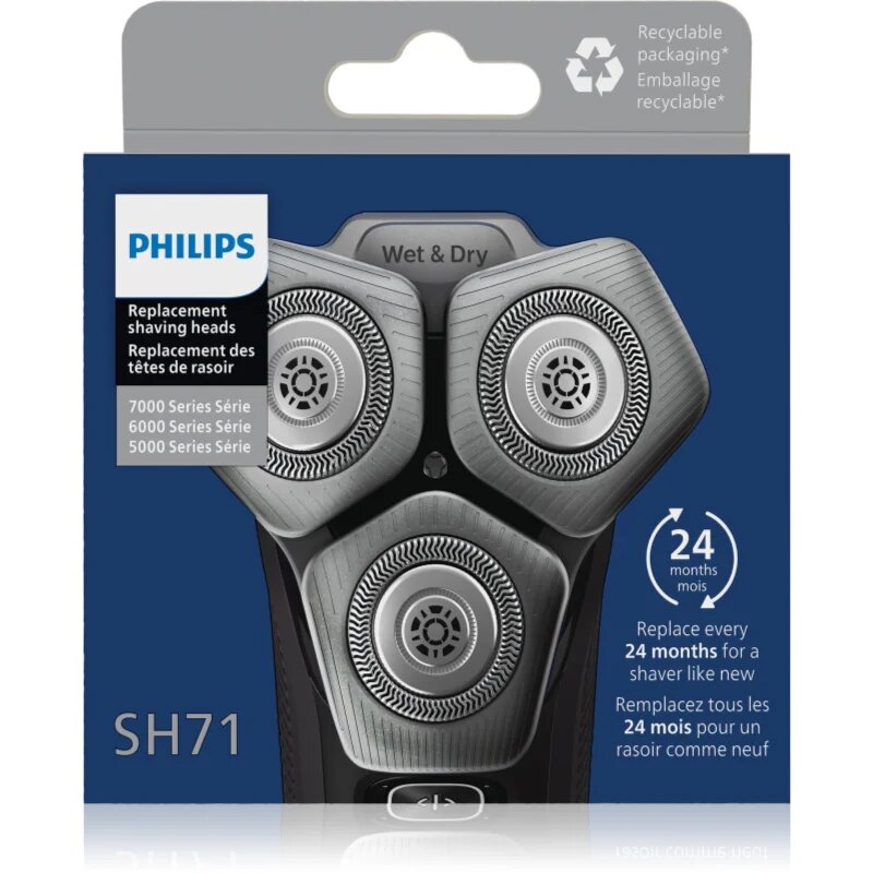 Philips 5000/7000 Series SH71/50 nadomestne brivne glave SH71/50 1 kos
