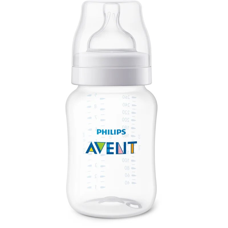 Philips Avent Anti-colic SCY103/01 steklenička za dojenčke proti kolikam 1 m+ 1 kos