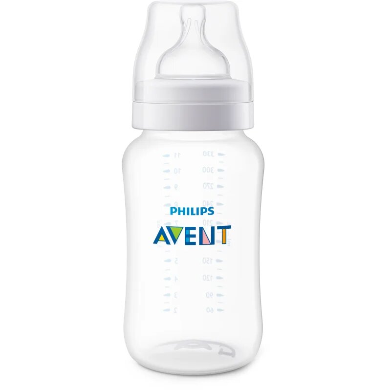 Philips Avent Anti-colic SCY106/01 steklenička za dojenčke proti kolikam 3 m+ 1 kos