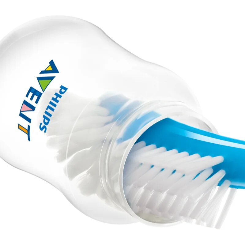 Philips Avent Anti-colic SCY763/02 cucelj za stekleničko proti kolikam 3 m+ Medium Flow 2 kos