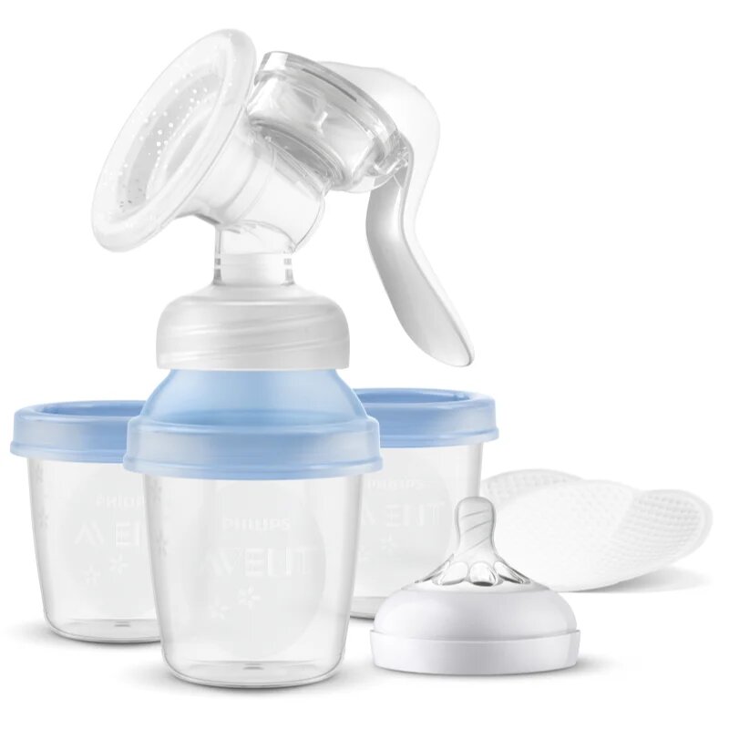 Philips Avent Breast Pumps SCF430/13 prsna črpalka + rezervoar 0-3 m 1 kos