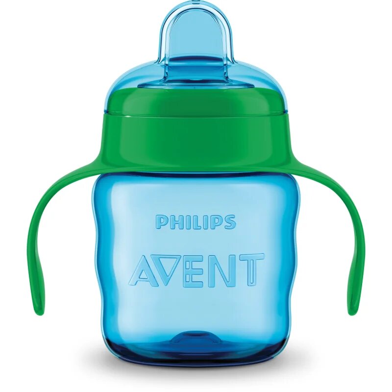 Philips Avent Classic SCF551/05 6 m+ skodelica z ročaji Blue 200 ml