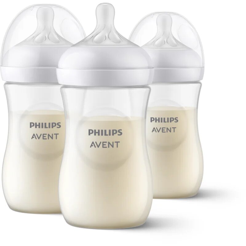 Philips Avent Natural Response SCY903/03 steklenička za dojenčke 3-6 m 3x260 ml