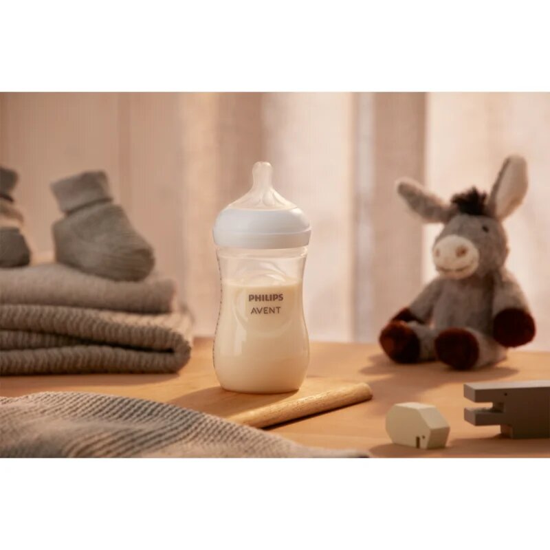 Philips Avent Natural Response SCY903/03 steklenička za dojenčke 3-6 m 3x260 ml