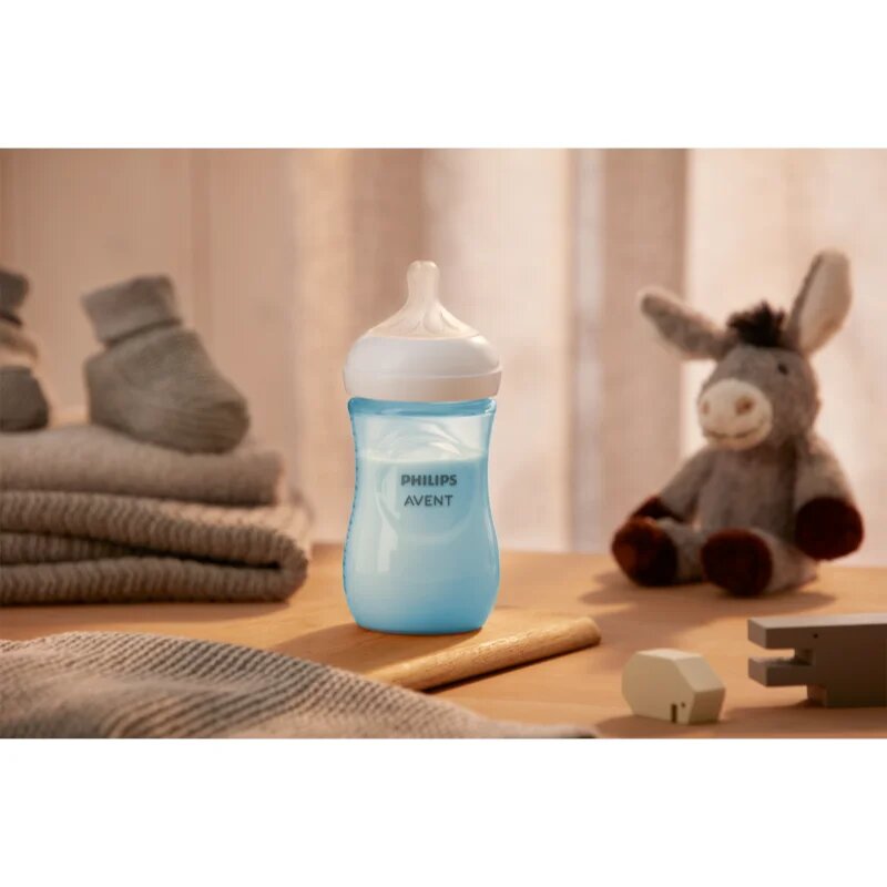 Philips Avent Natural Response SCY903/21 steklenička za dojenčke 3-6 m Blue 1 kos