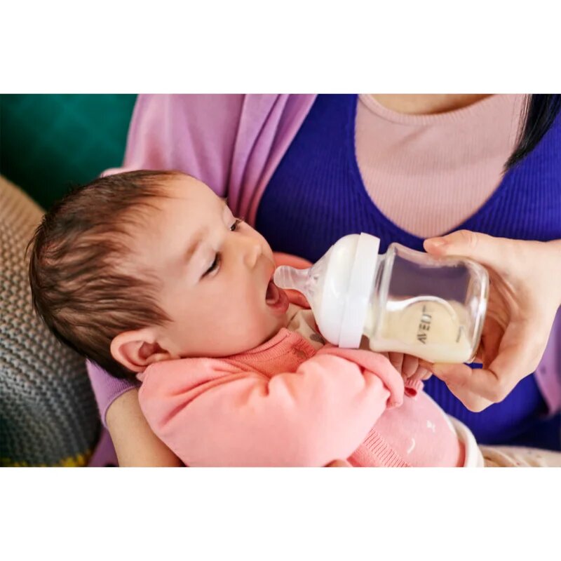 Philips Avent Natural SCF039/17 steklenička za dojenčke First Flow 0 m 1 kos